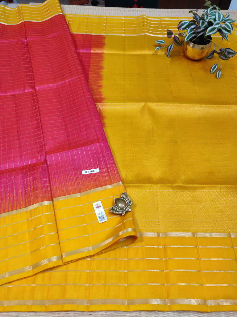 Pure Soft Silk Saree #D5260