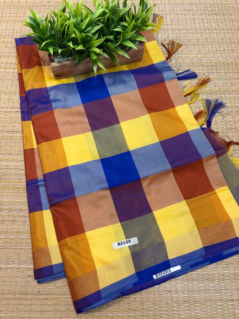 Semi Silk Sarees #A2125