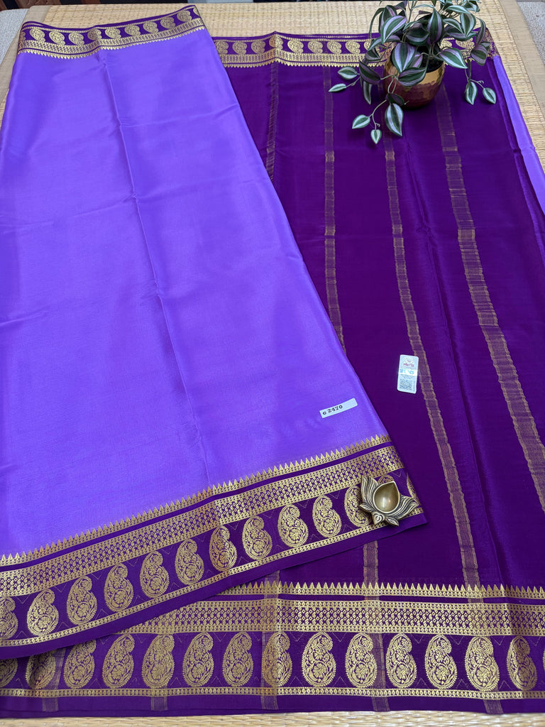 Pure Crepe Silk Saree #G2470