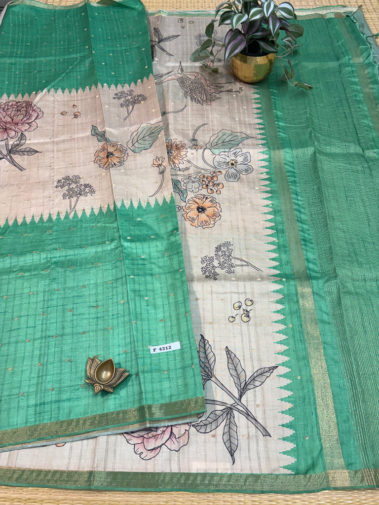 Mutka Tussar Silk# F4312