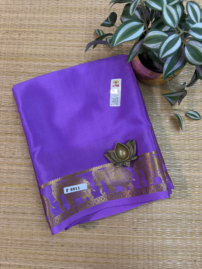 Pure Crepe Silk Saree #F6911