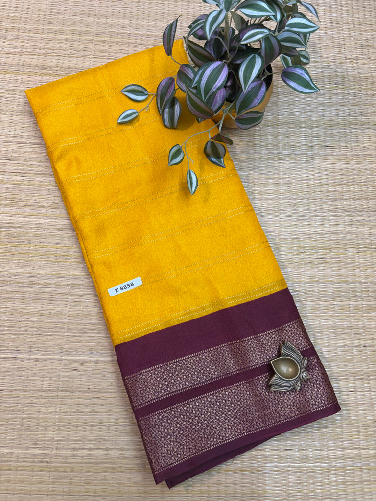 Mass Crepe Sarees #F8858