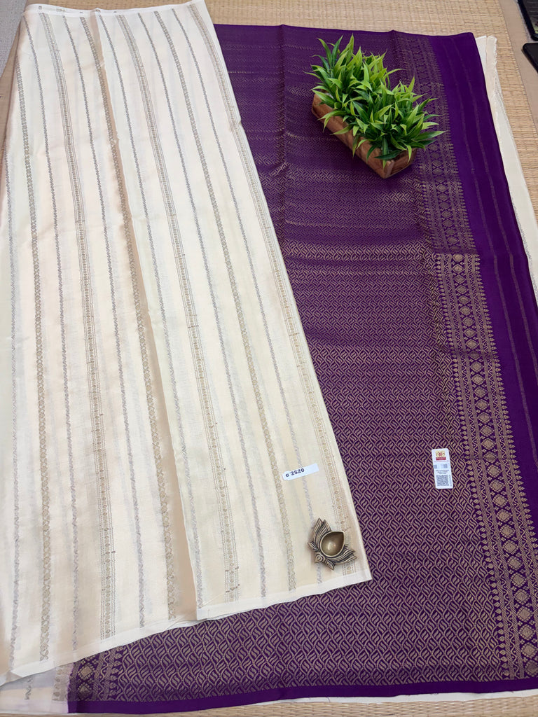 Pure Crepe Silk Saree #G2520