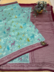 RawSilk Saree #F4403