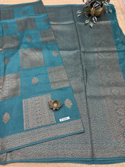 Semi Jute Silk Sarees #F7279