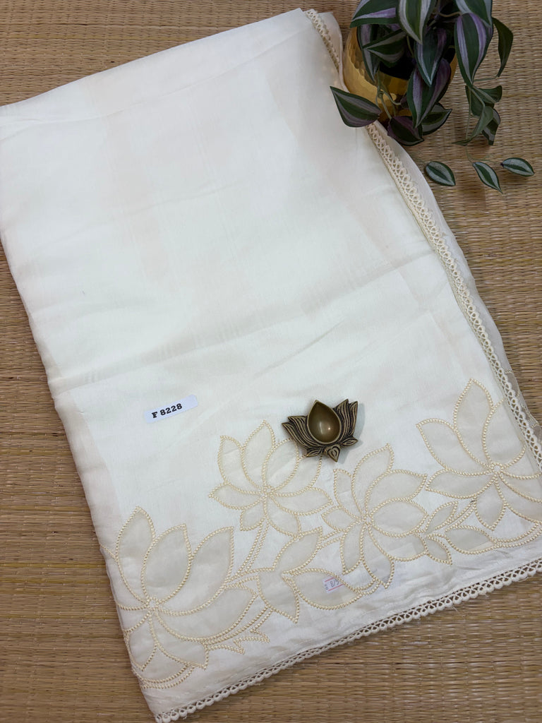 Butter Crepe Sarees #F8228