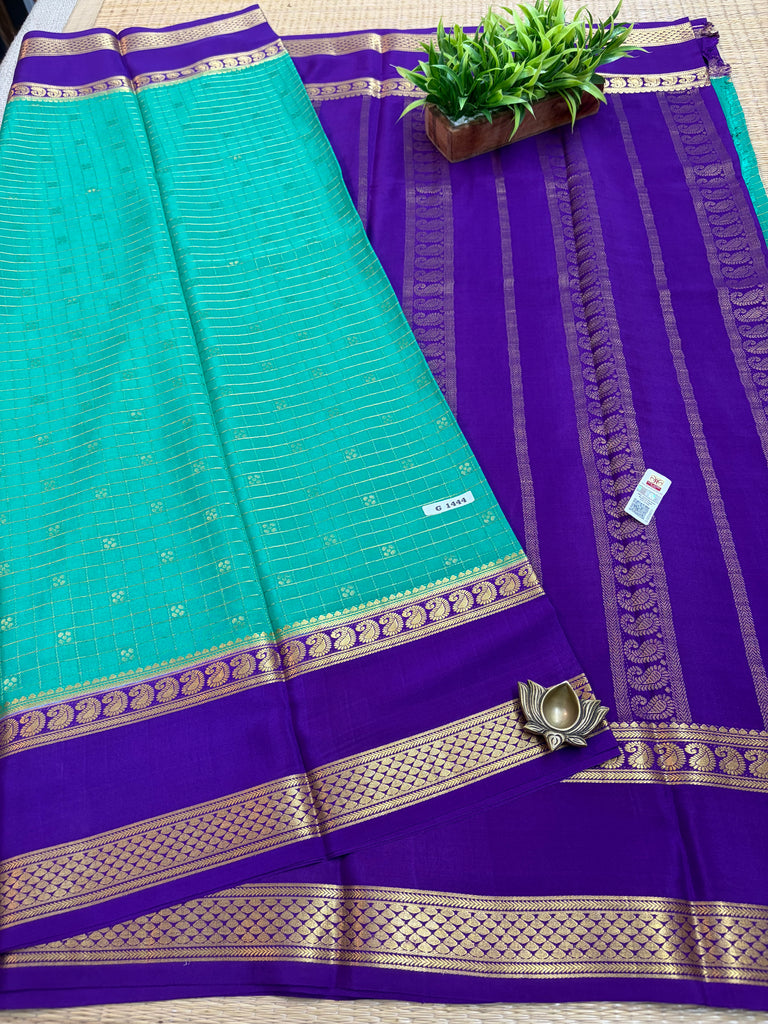 Pure Crepe Silk Saree #G1444