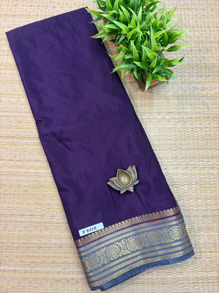 Semi Crepe Sarees # F9318
