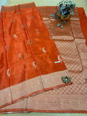 Semi Crepe Sarees #G920