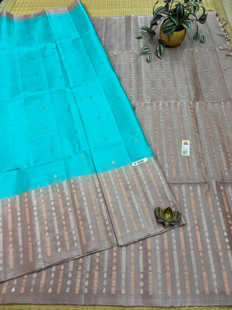 Pure Soft Silk Saree #F6599