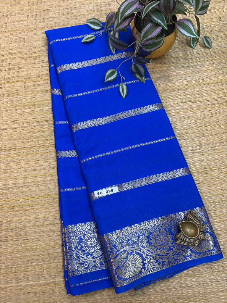 Semi Crepe Sarees #SC226