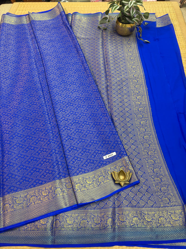 Brocade Semi Georgette #F6557