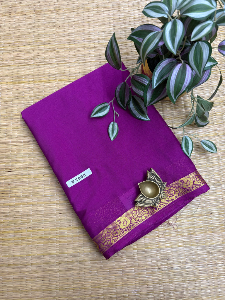 Semi Crepe Sarees # F7938