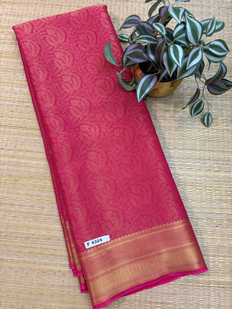 Brocade Semi Georgette #F6324