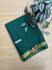 Semi Crepe Sarees # F7937