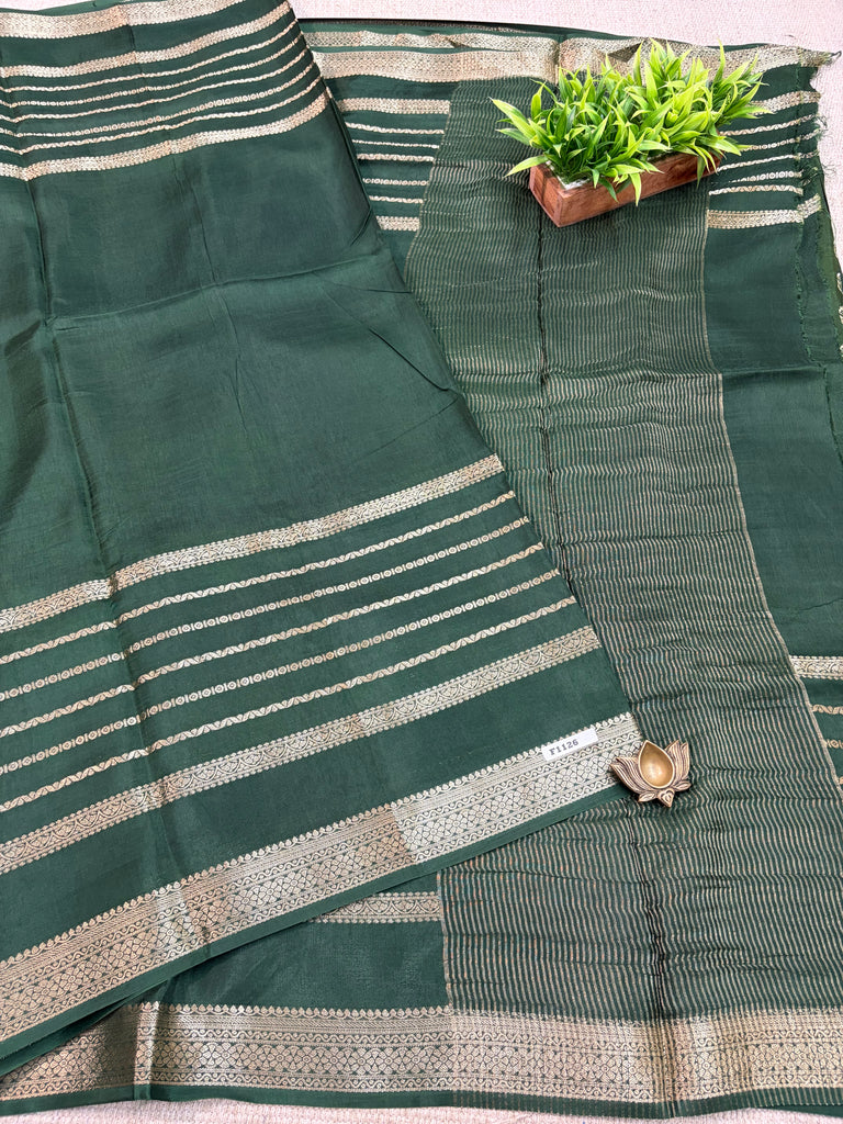 Semi Crepe Sarees #F1126
