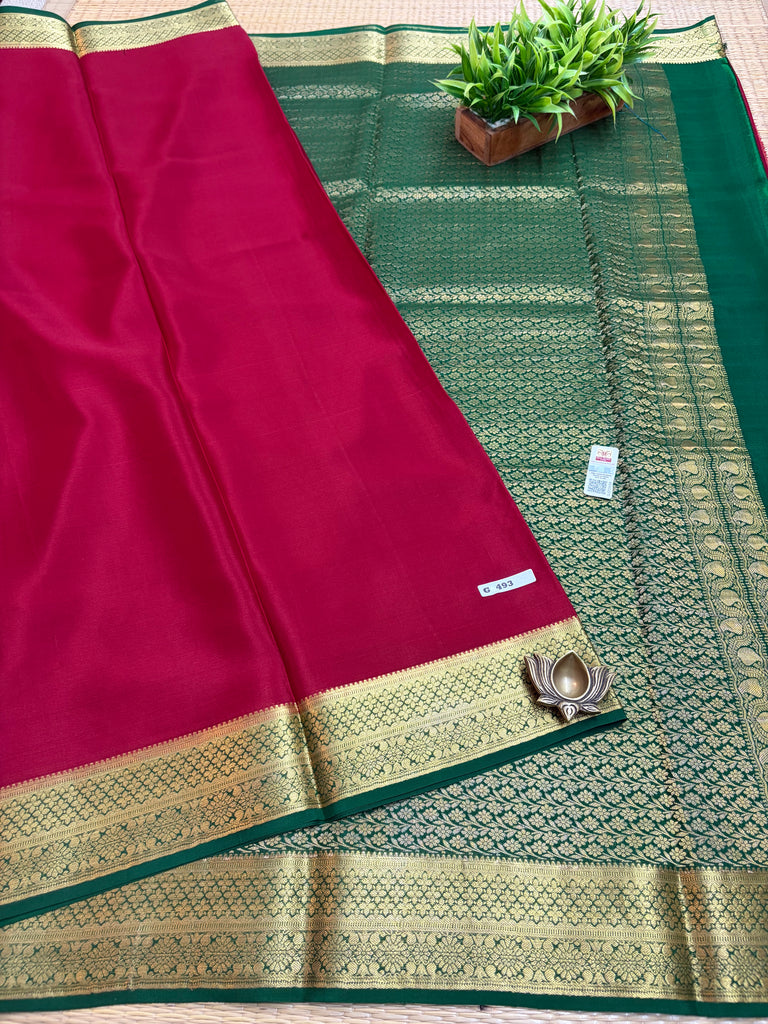 Pure Crepe Silk Saree #G493