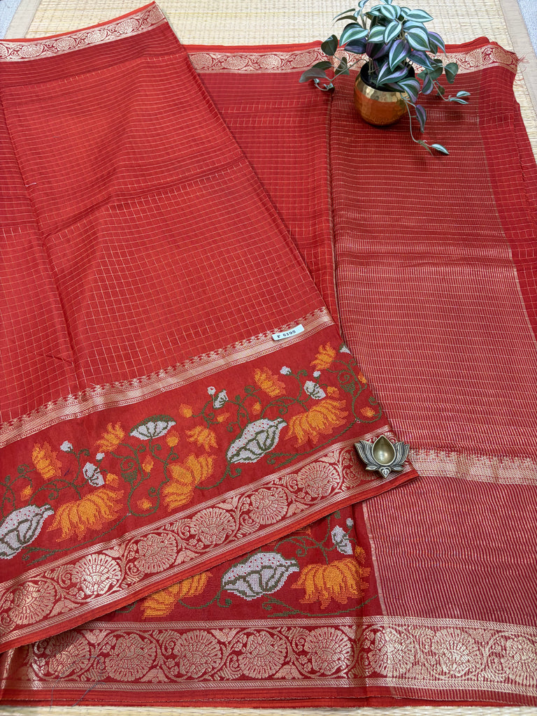Semi Crepe Sarees #F6195
