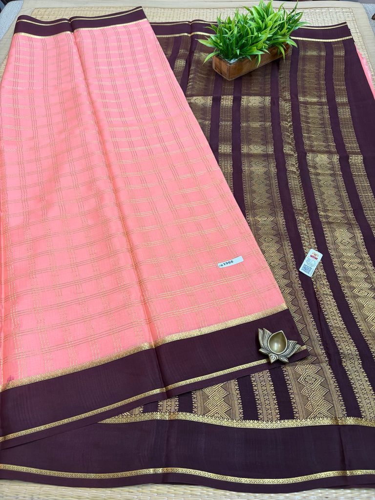 Pure Crepe Silk Saree #G1966