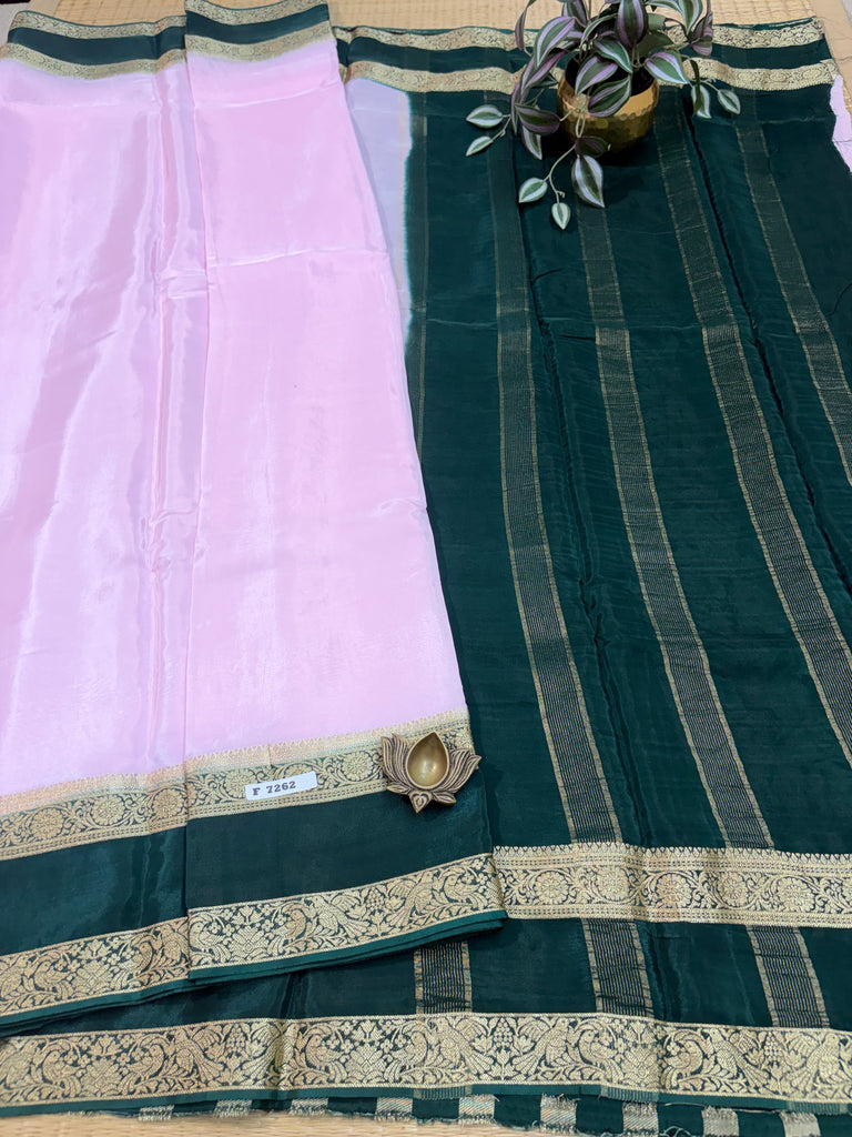 Semi Crepe Sarees #F7262