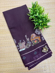 Viscose Fancy Sarees #G963