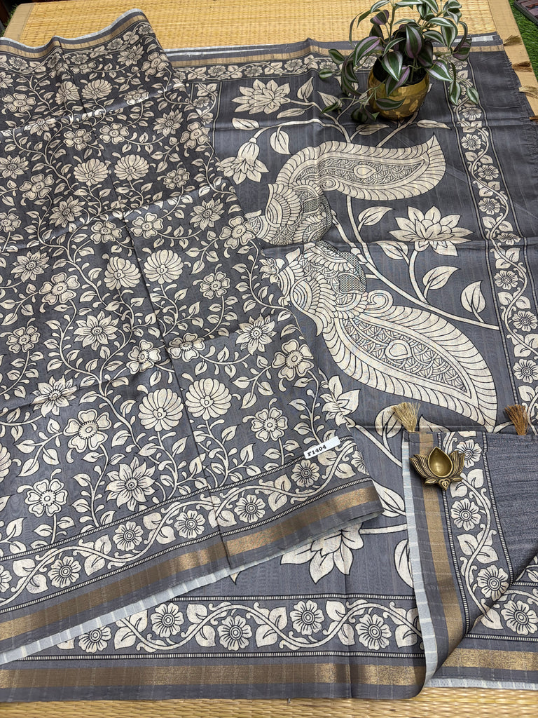 Printed Rawsilk #F1404