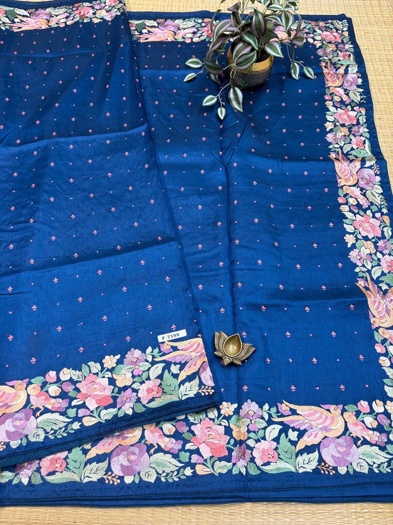Tussar Silk Sarees #F7199