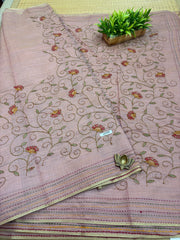 Linen Sarees#G2708