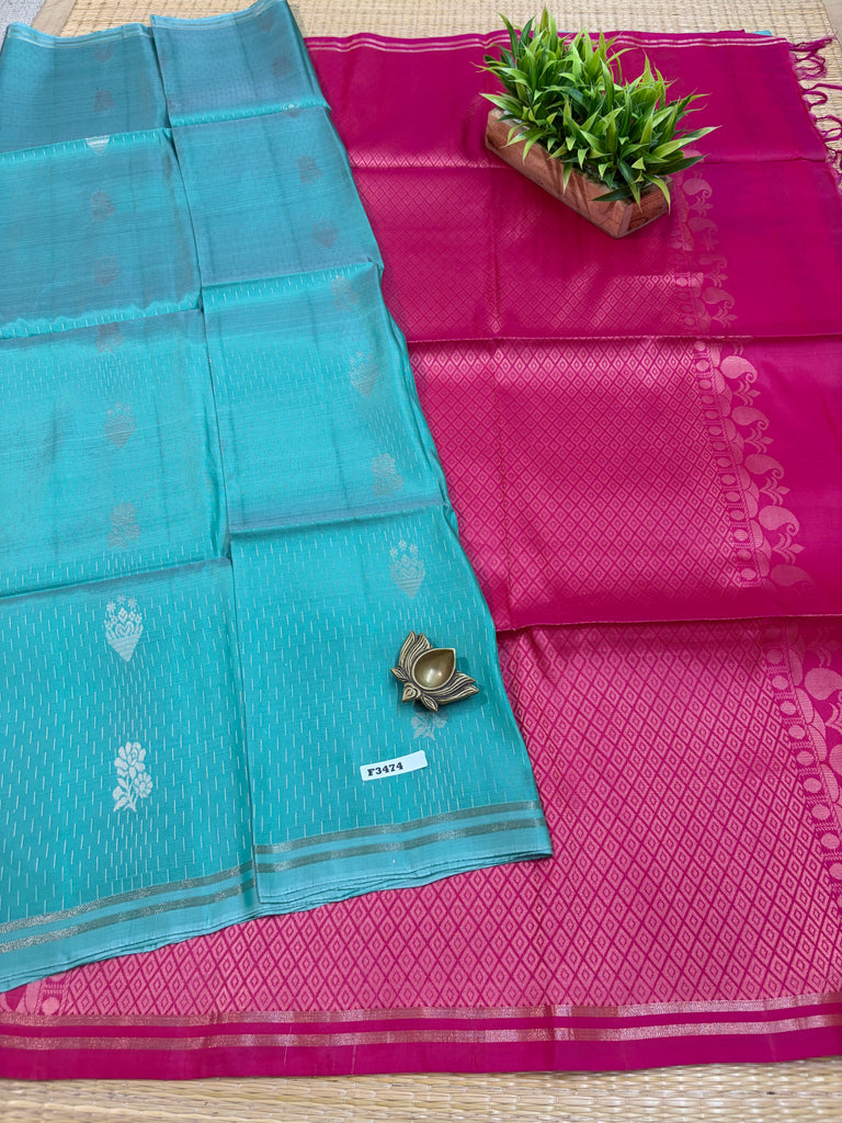 Silk Mix Sarees #F3474