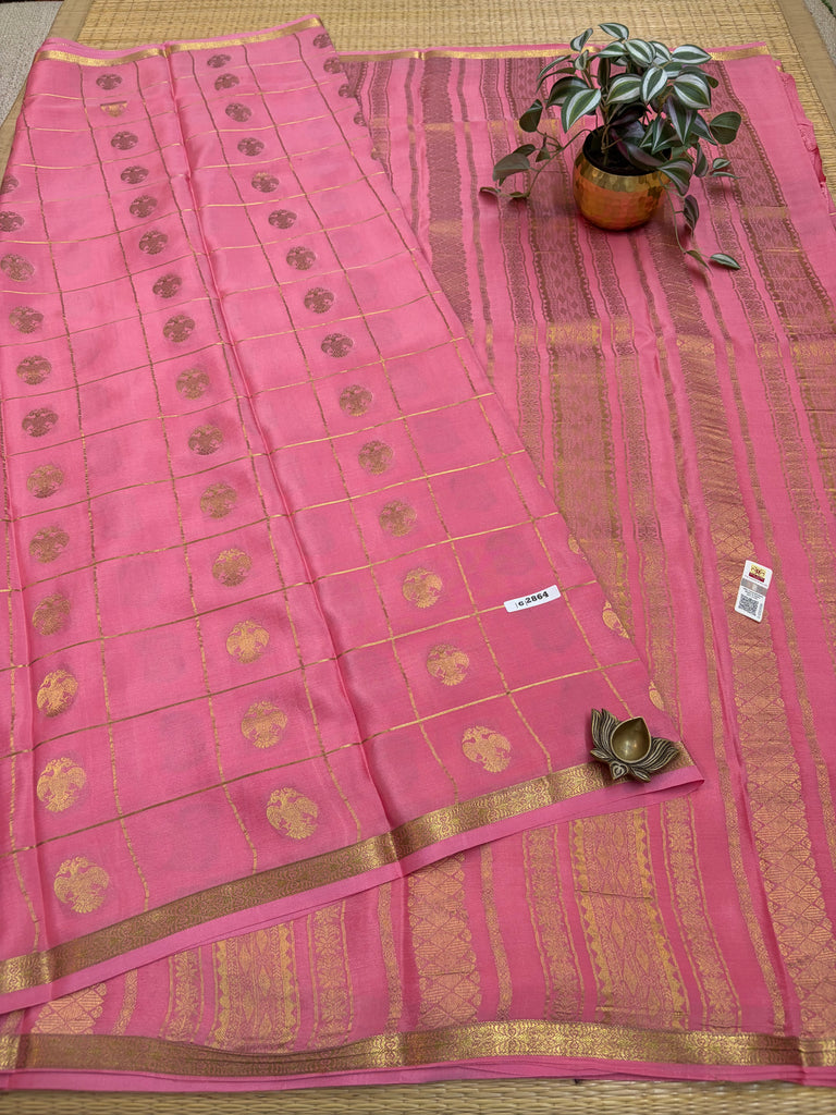 Pure Crepe Silk Saree #G2864