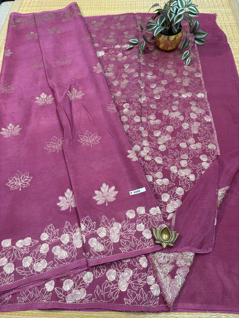 Semi Banarasi Georgette #F4445