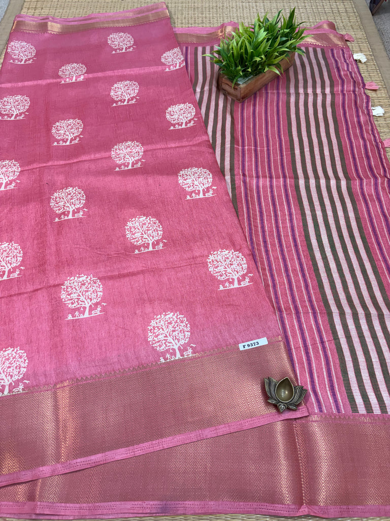 Dola Printed Silk #F9373