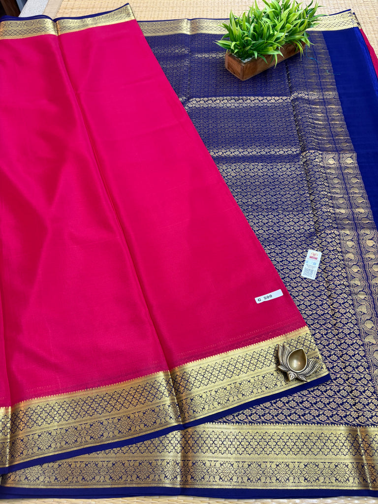 Pure Crepe Silk Saree #G500