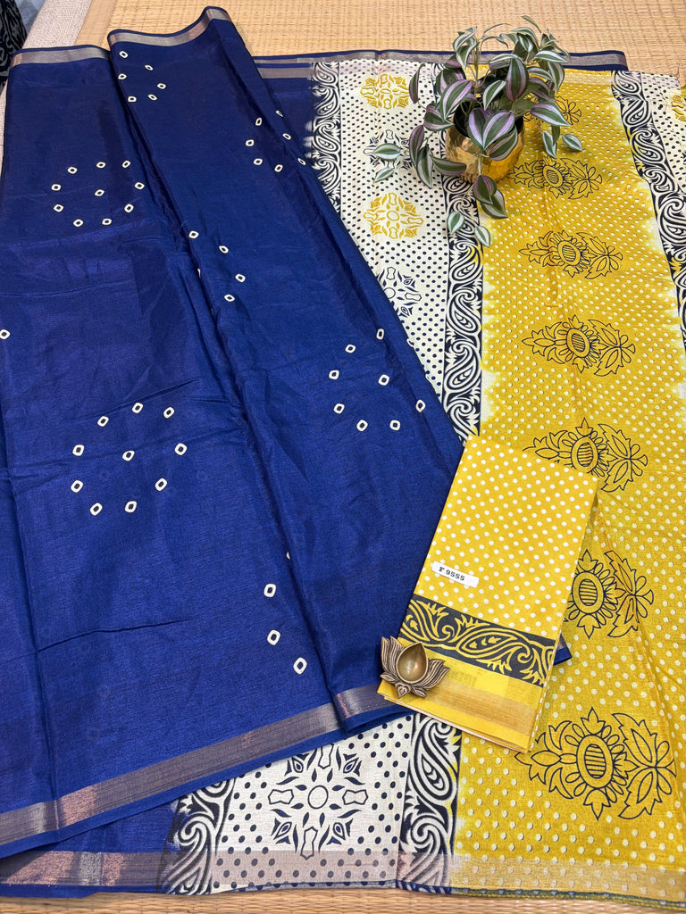 Mul Mul Silk Saree #F9555