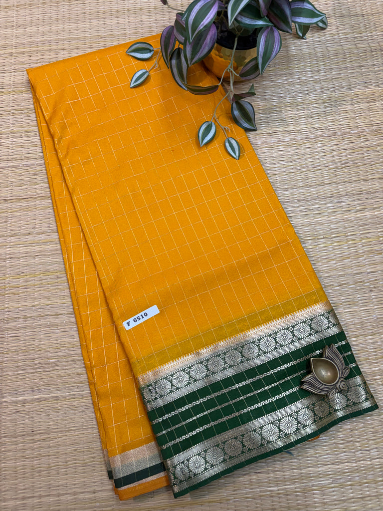 Semi Crepe Sarees # F6510