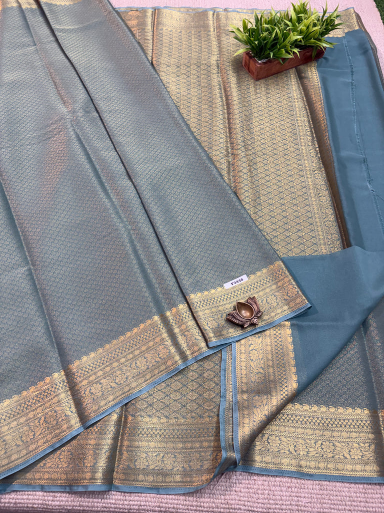 Brocade Semi Georgette #F3446
