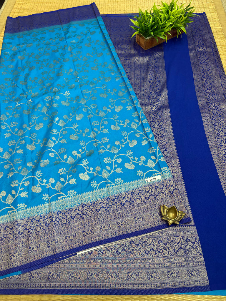 Semi Crepe Sarees #G1559