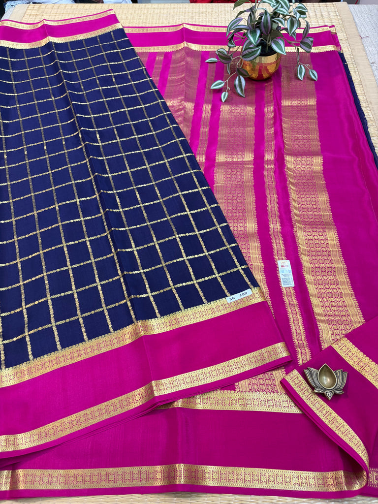 Pure Crepe Silk Saree #SC189