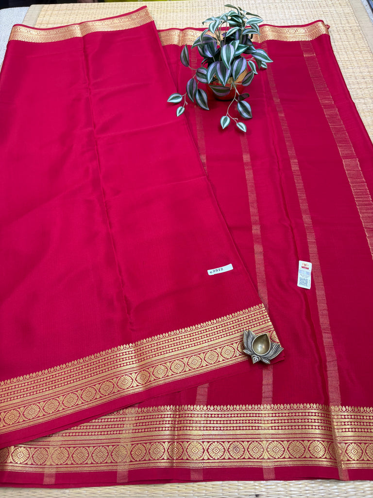 Pure Crepe Silk Saree #G2972