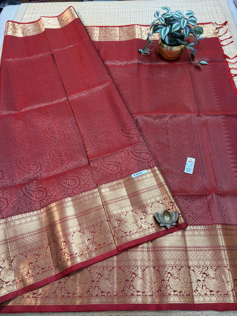 Pure Soft Silk Saree #F8037