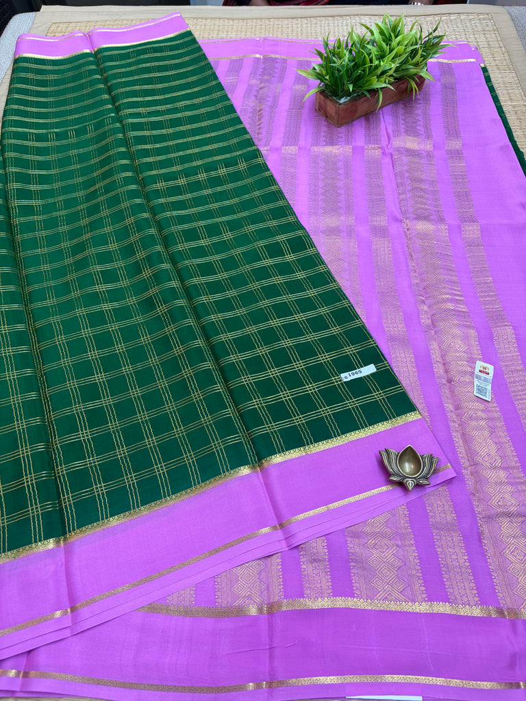 Pure Crepe Silk Saree #G1965