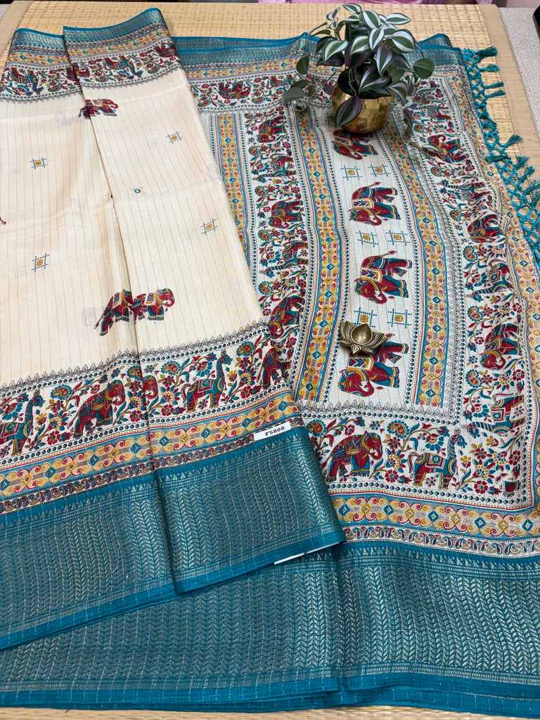 Dola Printed Silk #F5808