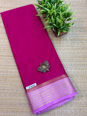 Semi Crepe Sarees # F9325