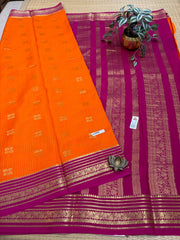 Pure Crepe Silk Saree #G2906