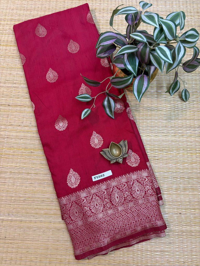 RawSilk Saree #F5502