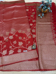 Semi Jute Silk Sarees #F7114