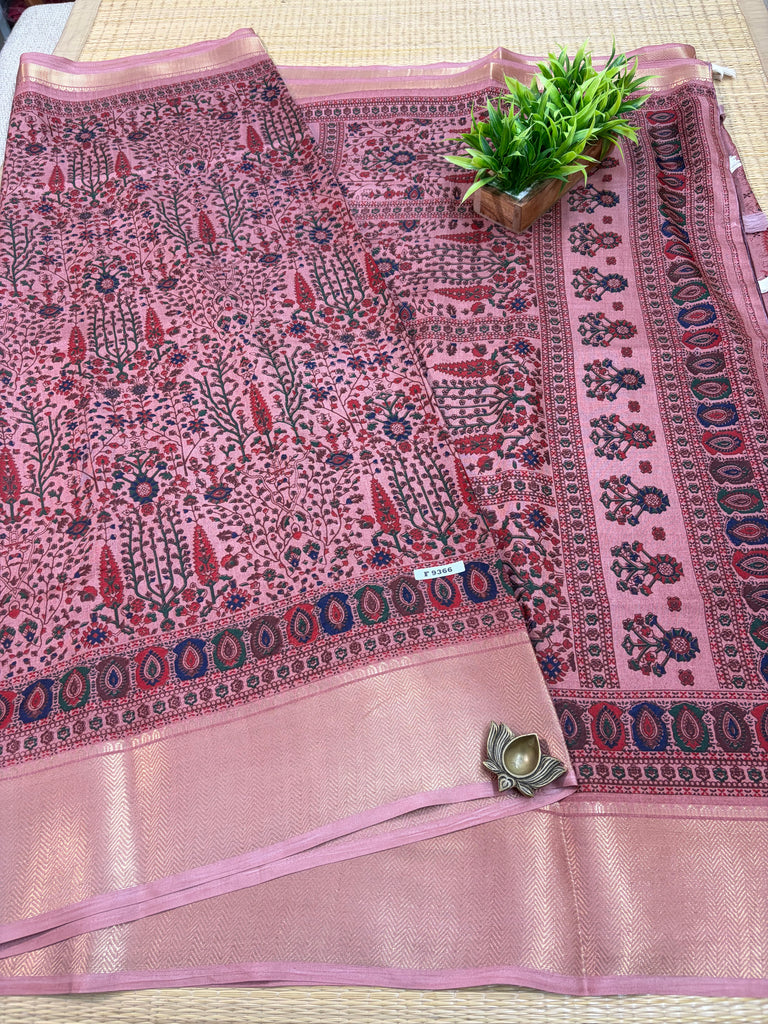 Dola Printed Silk #F9366