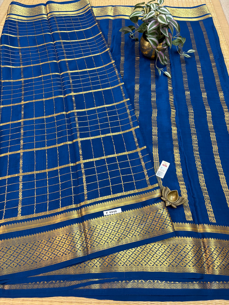 Pure Crepe Silk Saree #F6946