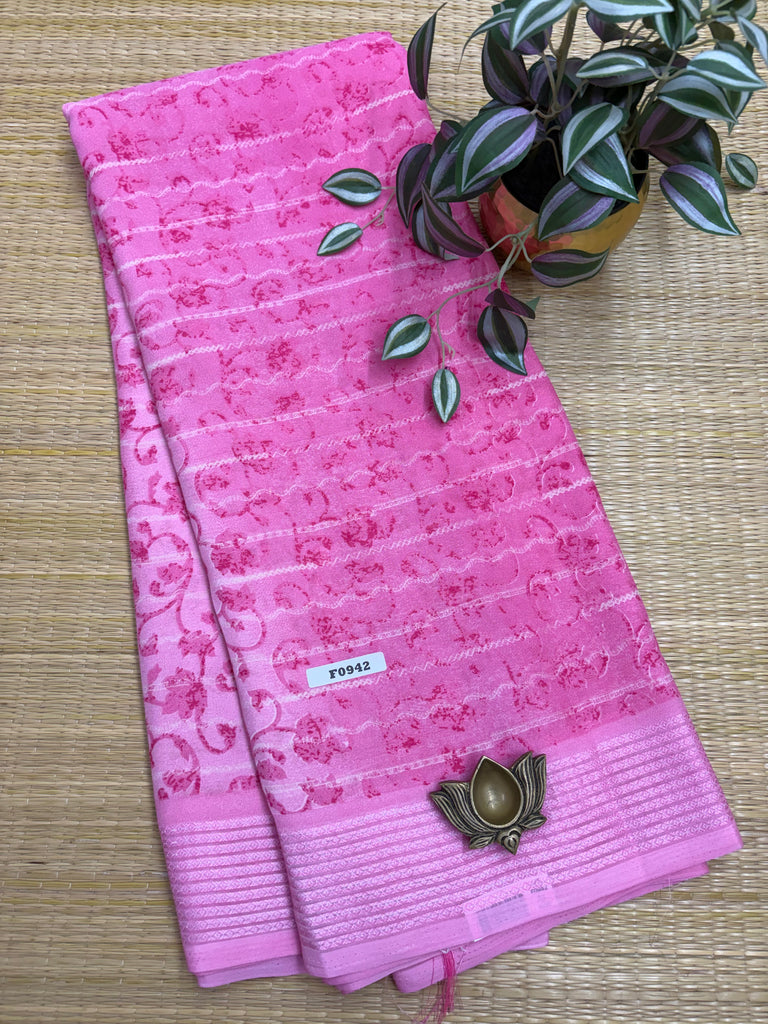 Georgette Sarees #F0945