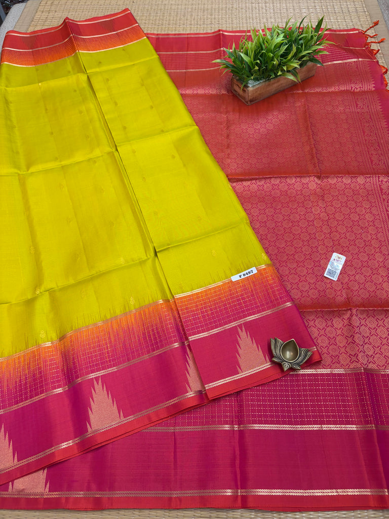 Pure Soft Silk Saree #F8497
